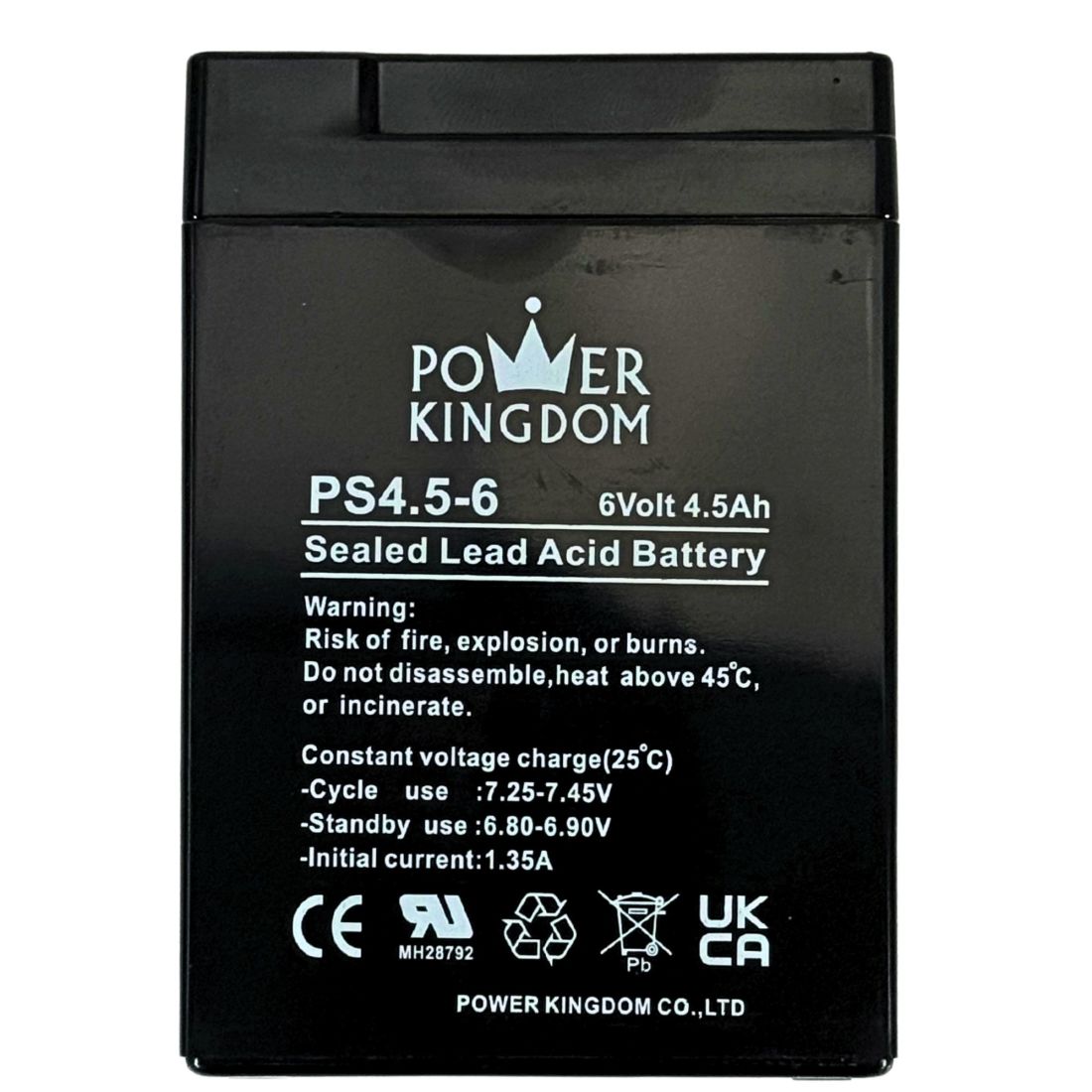 Batterie 6 VCC 4,5 Ah-302405088